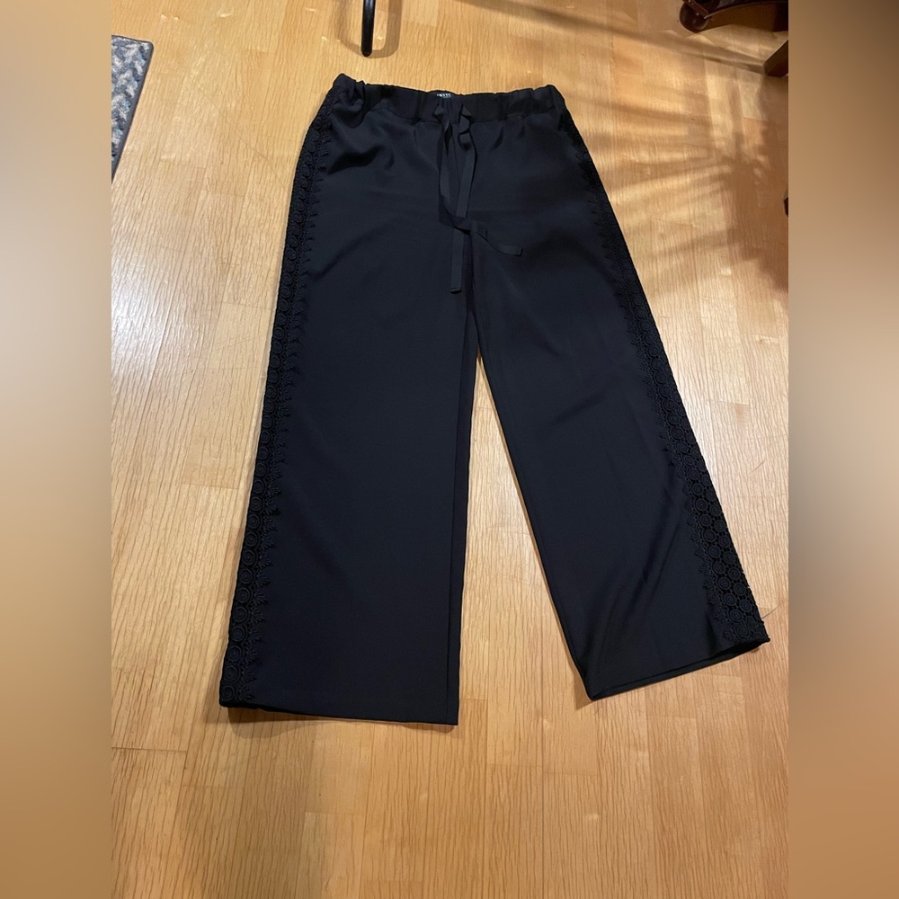 Isaac Mizrahi Classic Black Trousers